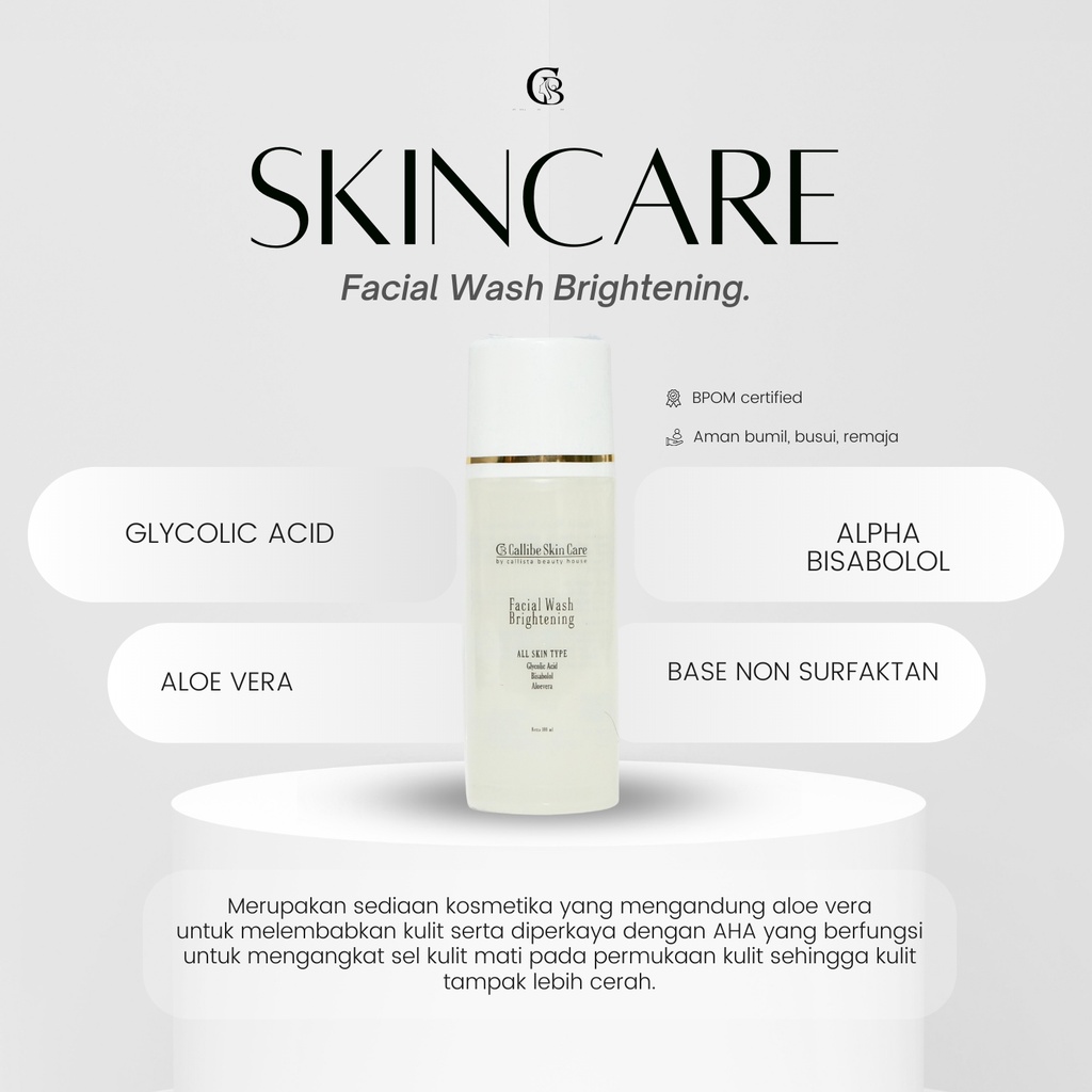 Facial Wash Brightening