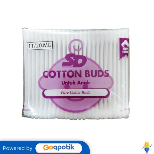 SD COTTON BUDS ANAK PACK 100 PCS