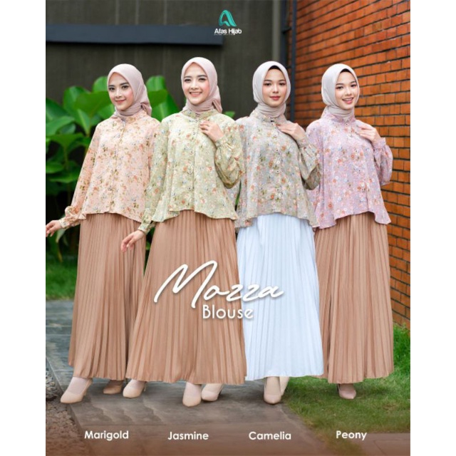RIHAIA | Mozza Blouse by Afas Hijab