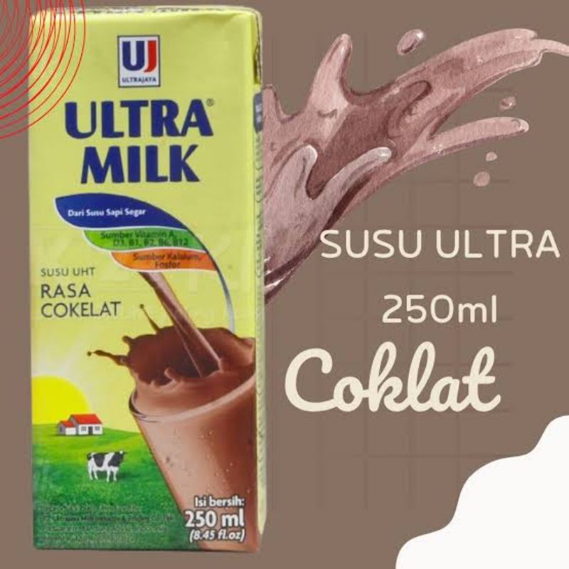ULTRAMILK Susu UHT Cholate 250ml