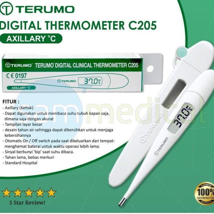 Terlaris Populer Terumo Termometer Digital / Thermometer C205