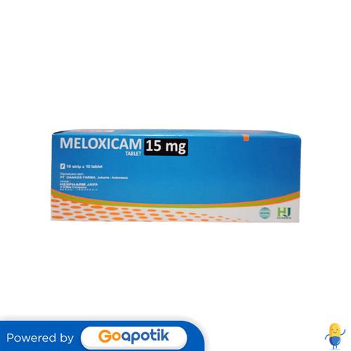 MELOXICAM HEXPHARM 15 MG BOX 100 TABLET