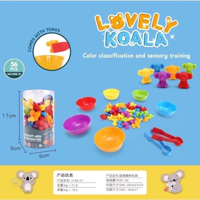 Childerns Colour Classification-Mainan Edukasi Sorting Warna