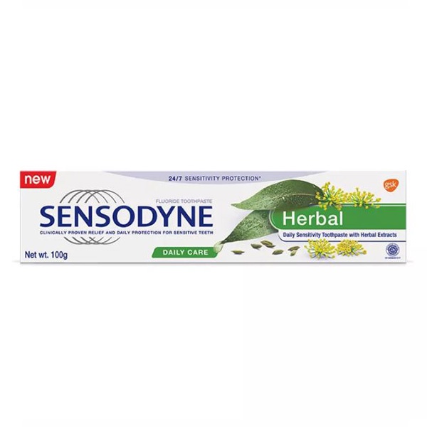 SENSODYNE TOOTHPASTE HERBAL 100 GR - ODOL