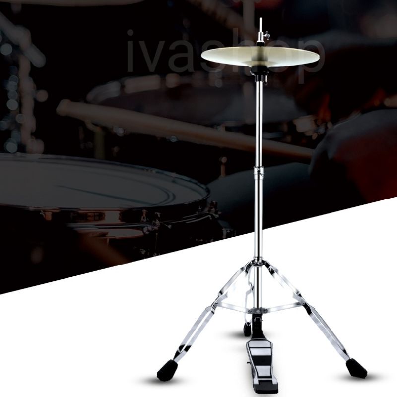 Stand hihat drum kaki double