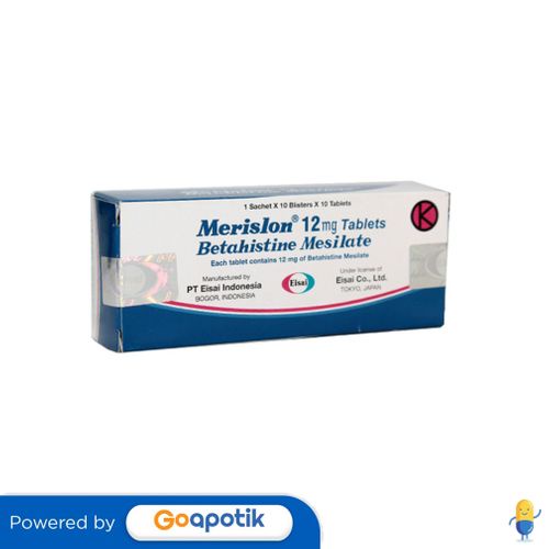 MERISLON 12 MG BOX 100 TABLET
