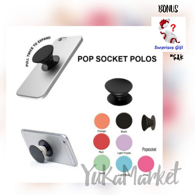 ⚡MurahMarket⚡POP SOCKET POLOS EL 015