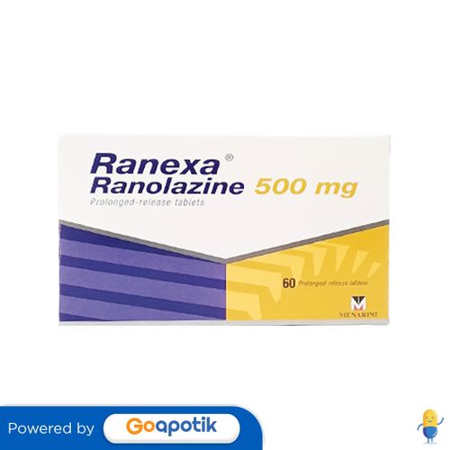 RANEXA 500 MG BOX 60 TABLET