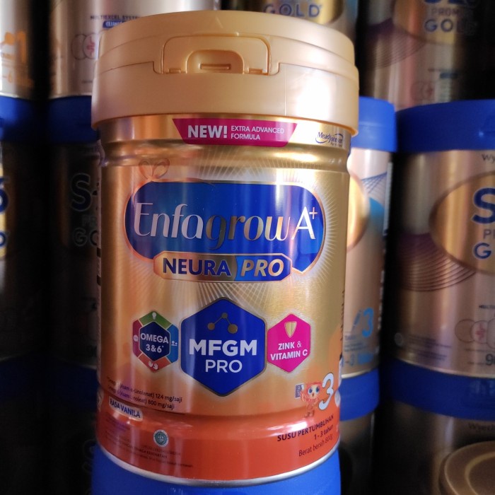 Terlaris Enfagrow 3 Vanila 800 Gr