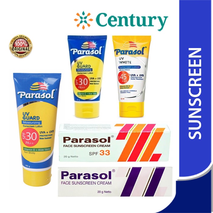 Parasol Sunscreen / Sunscreen Wajah / UVA / UVB