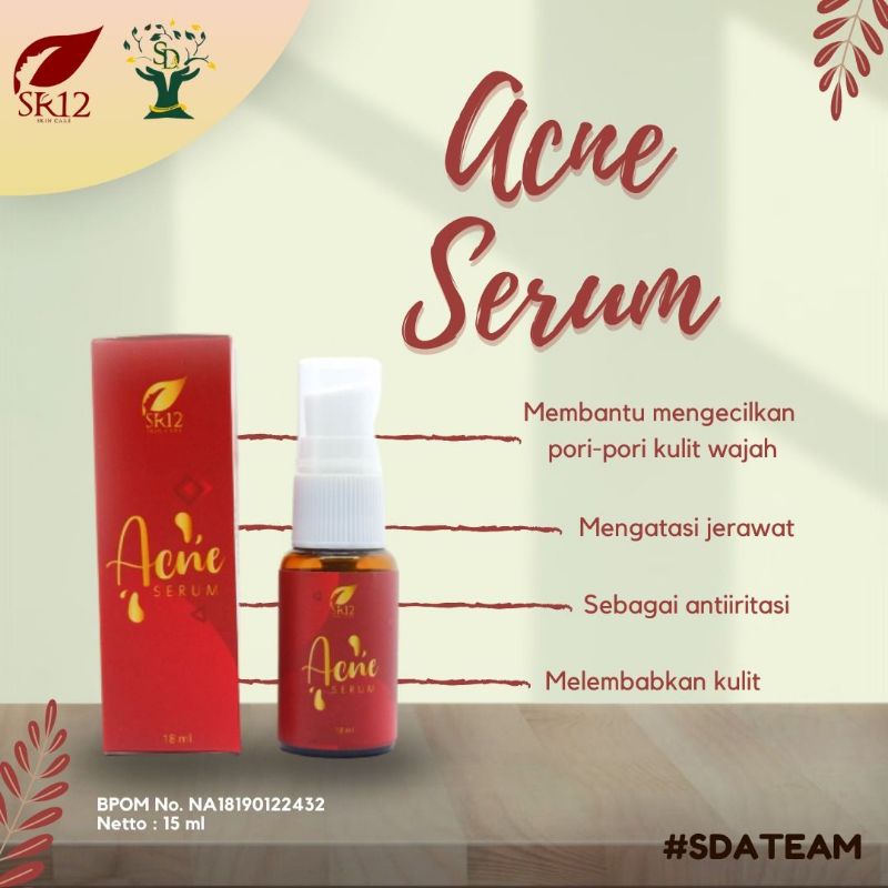 Acne Serum SR12/Serum Jerawat