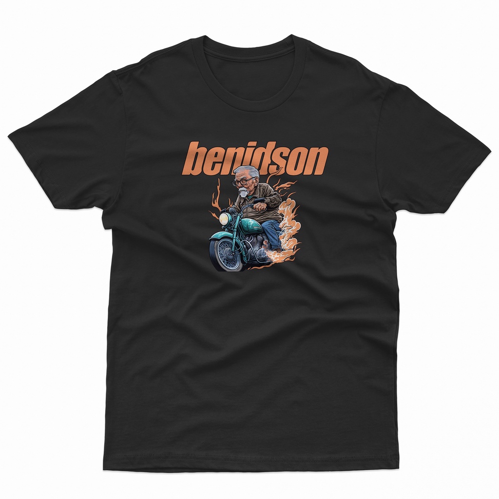 BENIDSON Reguler Tshirt Drive Fire