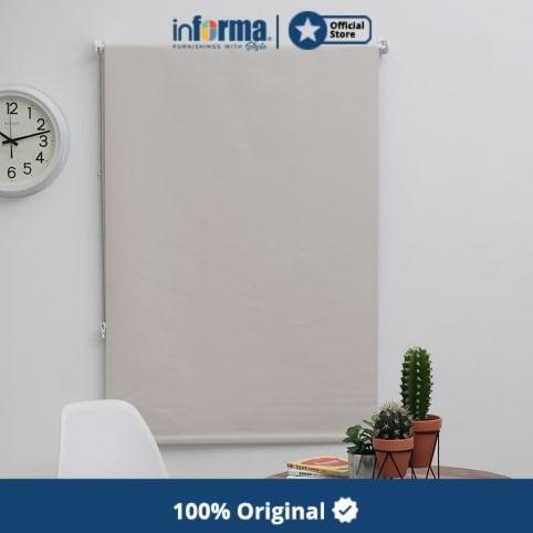 GORDEN ROLLER BLIND B/O SOLID CREAM 60X160CM