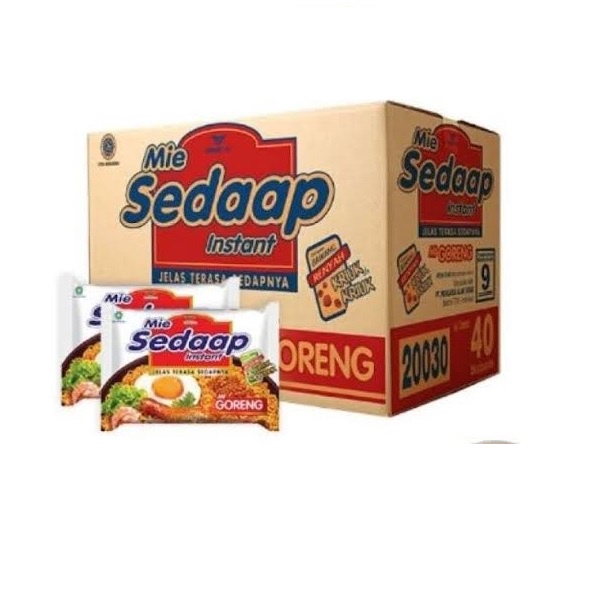 SEDAAP MIE GORENG 90 GR KARTON