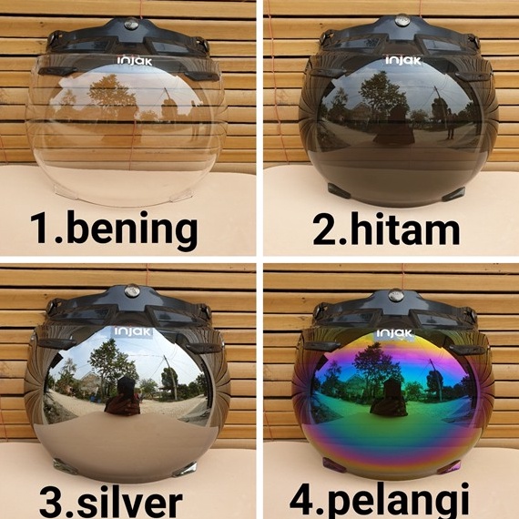 NEW STOCK Kaca helm bogo