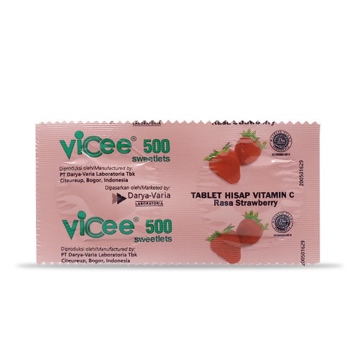 Vicee Strawberry Isi 2 Tab