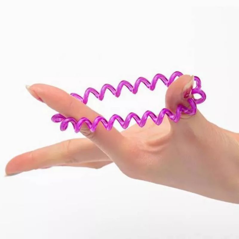 Kuncir Rambut Spiral