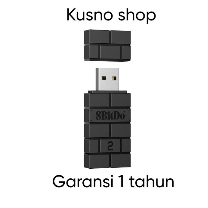 8BitDo USB Wireless Bluetooth Controller Adapter Versi 2