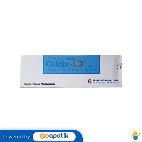 CALCIX-D BOX 100 KAPLET