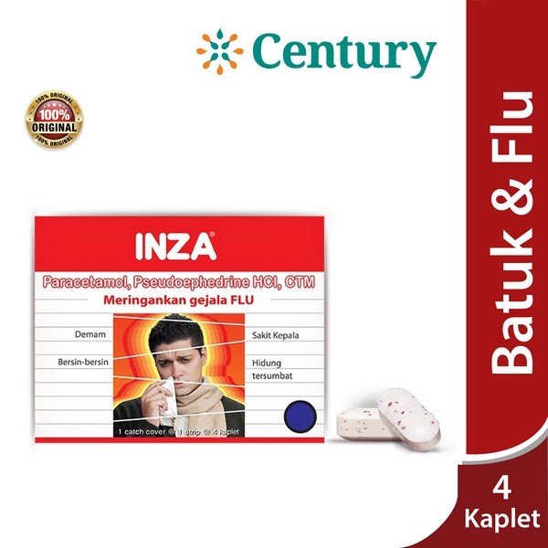 INZA TABLET 1 STRIP ISI 4 TAB