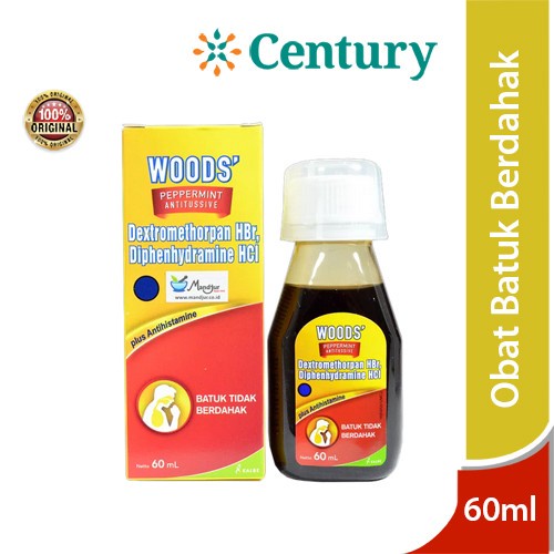 WOODS PEPMINT ANTITUSSIVE 60 ML