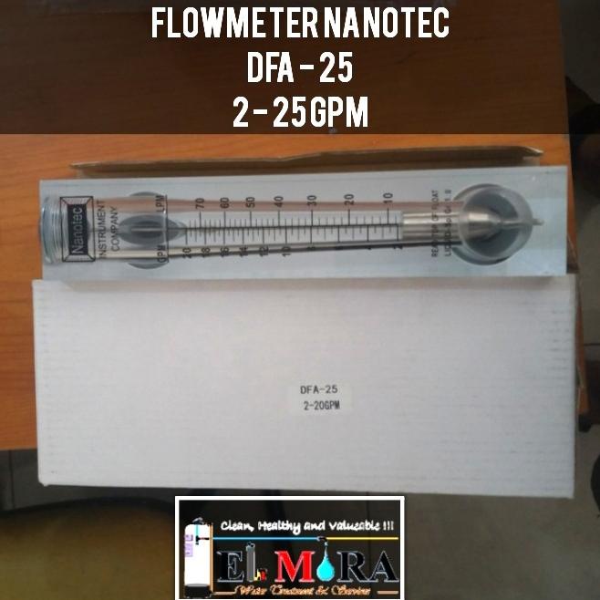 Flow Meter 20 Gpm Nanotec Dfa-25