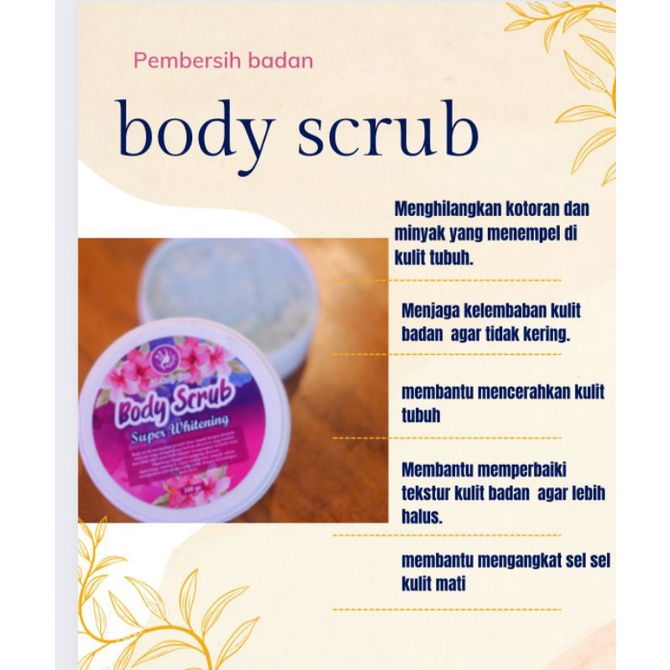 SCRUB BLEACHING WHITENING