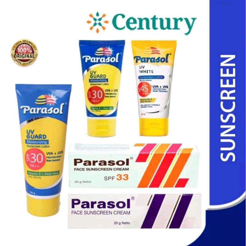 Parasol Sunscreen / Sunscreen Wajah / UVA / UVB