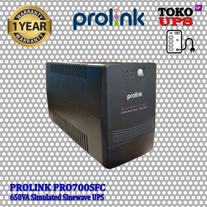 UPS PROLINK PRO700SFC 700VA-490W