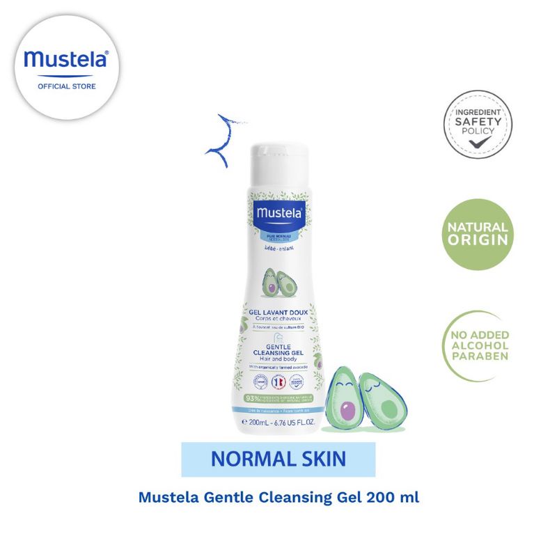 Mustela Gentle Cleasing Gel 200ml