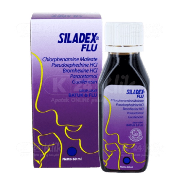 Siladex Flu Sirup 60 Ml (per Botol)