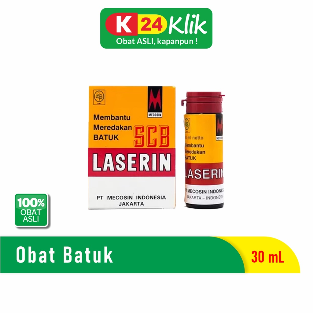 Laserin Sirup 30ml (per Botol)