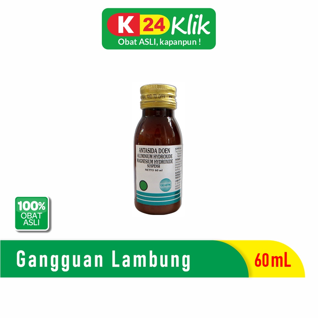 Antasida Erela Susp 60ml (per Botol)