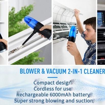 /////] Air Duster-Blower&Vacuum 2-in-1