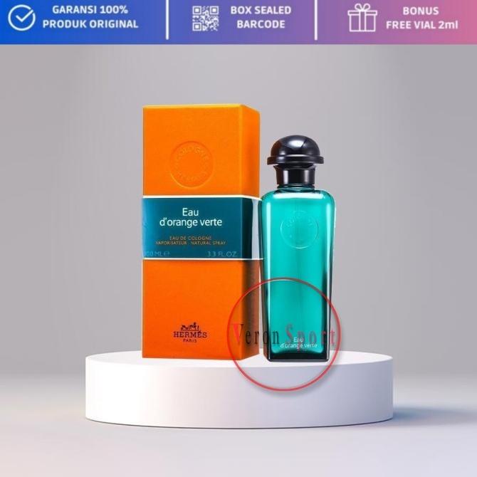 Hrmes Eau D Orange Verte Cologne 100Ml Original Box + Sealed