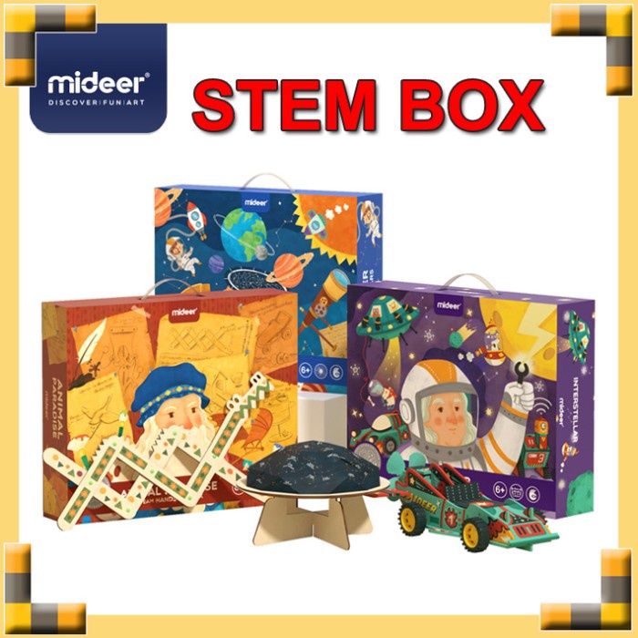 Mainan Activity Board Interstellar under the star Mideer STEM BOX