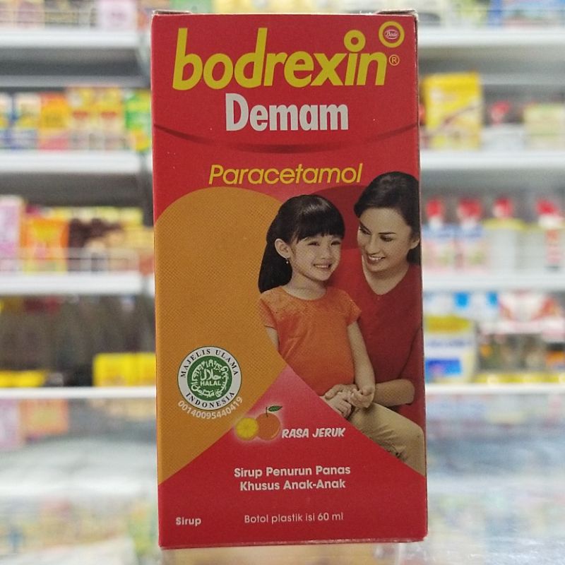 BODREXIN DEMAM SYRUP 60ML | RASA JERUK
