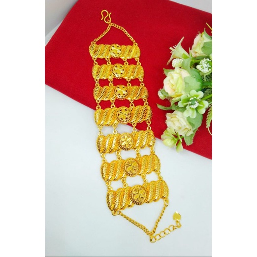 gelang rante  xuping dewasa,kuning 24k 655