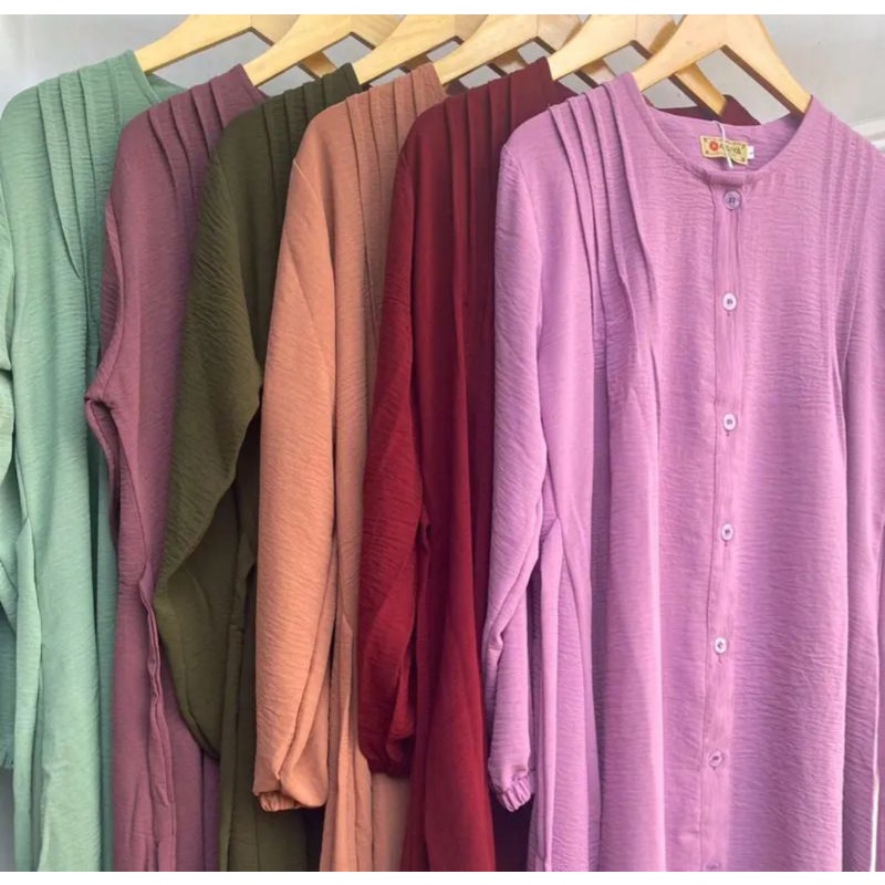 TUNIK CRINKLE LD 110-120 BISA COD