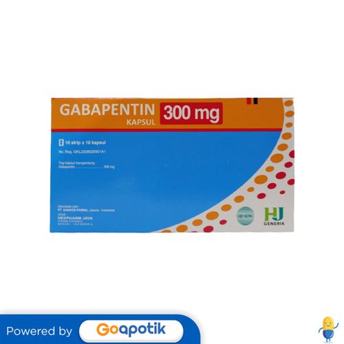 GABAPENTIN HEXPHARM 300 MG BOX 100 KAPSUL