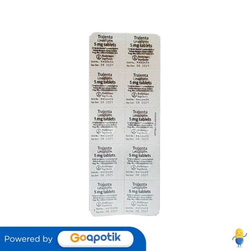 TRAJENTA 5 MG STRIP 10 TABLET
