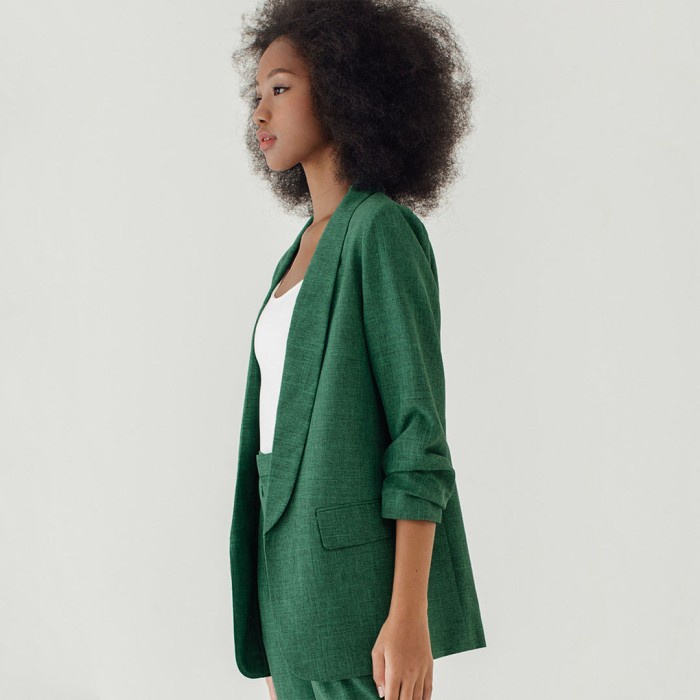 Blazer Wanita Luxee Emerald