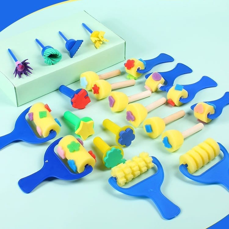 [BS] Brush Painting Melukis Sponge Roller