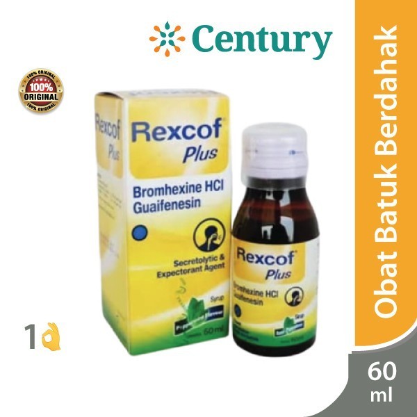 Rexcof Plus Rasa Pepermint Sirup 60 ml /Rexcof