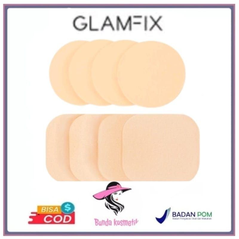 Glamfix Stars Compact Sponge - Square