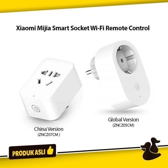Xiaomi Mijia Smart Plug Socket Wifi Stop Kontak Timer Remote Control