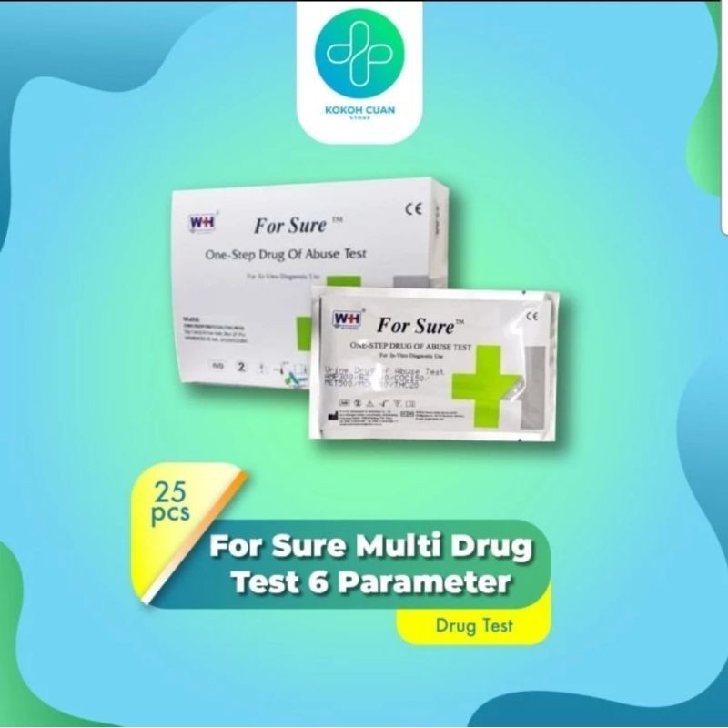 Drug Test 6 Parameter For Sure isi 25