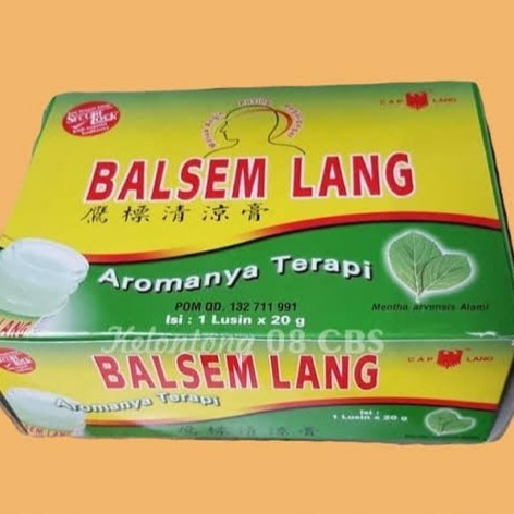 Balsem Lang 20 Gr (1 Box = 12 Pcs)
