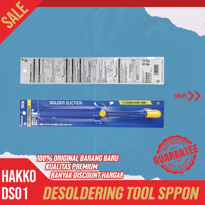 Terlaris Hakko Ds01 Desoldering Pump