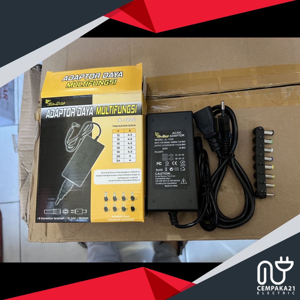 Jinlong Universal Power Adaptor 1224